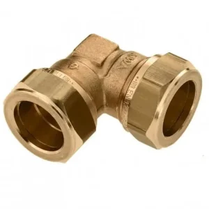 Bonfix messing knie 90 graden 2x knel 15mm knel Lage Prijs