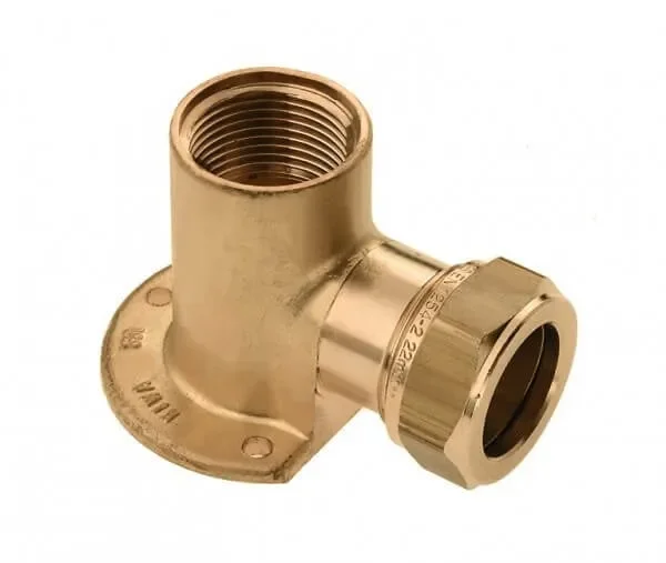 Gratis Retour Bonfix messing muurplaat knel x binnendraad 15 x 1/2 inch