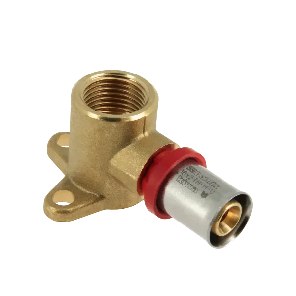Premium BONFIX Alu-pers 2001207 Muurplaat ½” binnen x 16 mm H=35 mm
