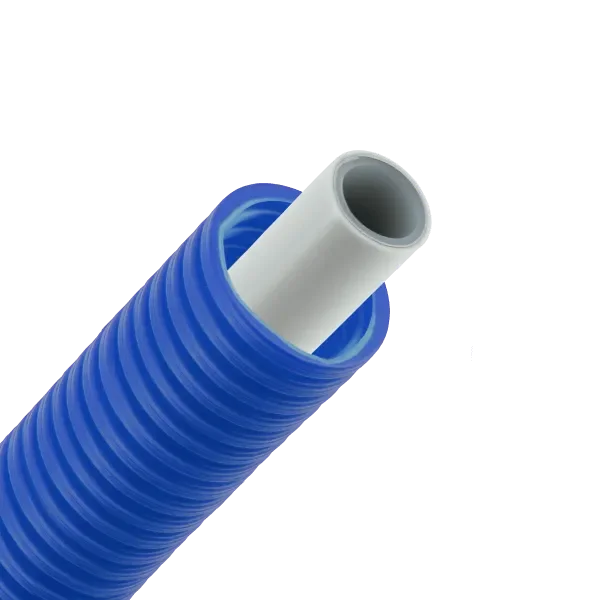 Finale Uitverkoop BONFIX Alu-pers systeembuis blauwe mantel 16 x 2,0 rol 50m
