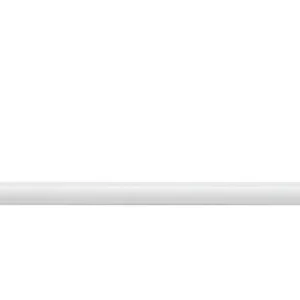 Populair Handdoekbeugel tbv radiator 600 recht/wit