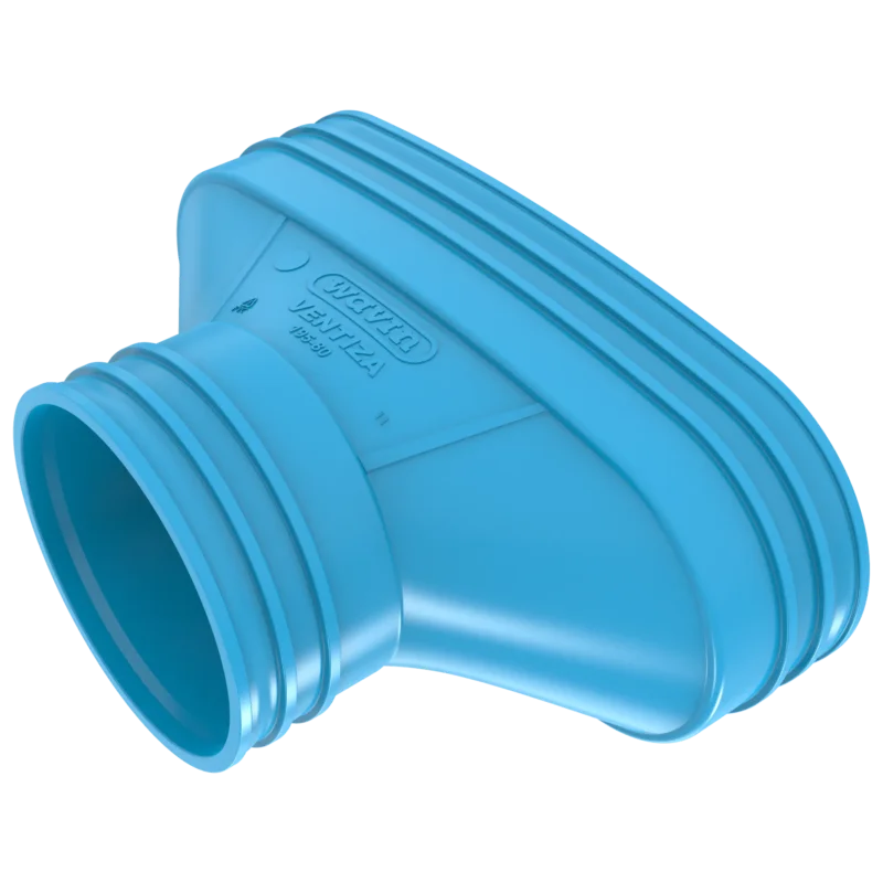 Wavin Ventiza Verloop 195×80 M/M Tijdelijk Beschikbaar