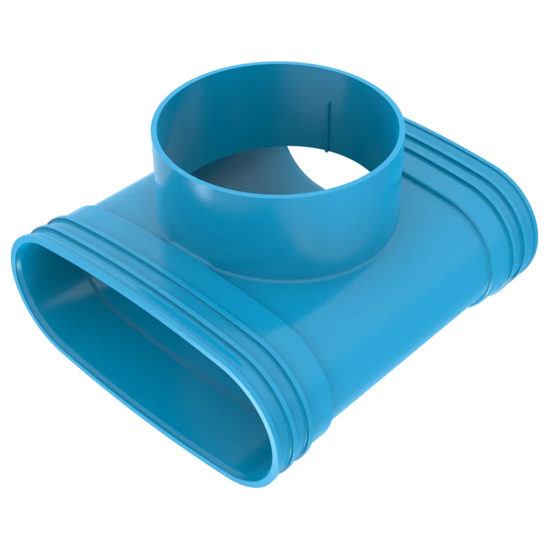 Superprijs Wavin Ventiza T-stuk 195×125 H=70 3M