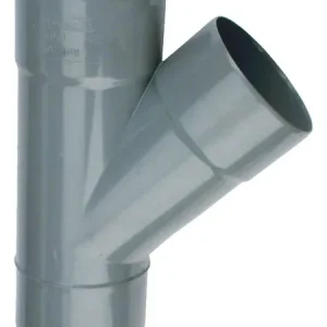 Speciale Aanbieding PVC Lijm T-Stuk 45° grijs 40 2M/S