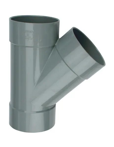 PVC Lijm T-Stuk 45° grijs 32 3M Exclusieve Aanbieding