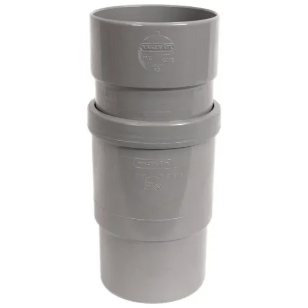 PVC Lijm Expansiestuk grijs 50 Shop Nu
