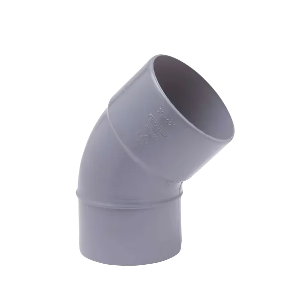 PVC Lijm Bocht 45° grijs 32 M/S Rechtstreeks Van De Fabrikant