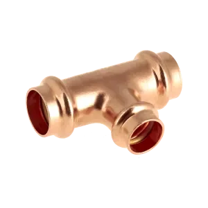 Goedkoop BONFIX V-Press aquagas verloop T-stuk 22 x 15 x 22 mm