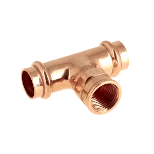 BONFIX V-Press aquagas T-stuk bi.dr. 15 x 1/2″ x 15 mm Weekendaanbieding