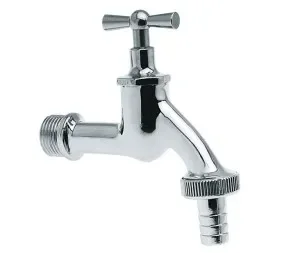 BONFIX Tapkraan verchroomd + kruk + wartel 1/2 Koop Online