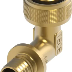 TECEflex snel adapter knie 90° silicium brons afmetin 16 mm x 1/2″ Rechtstreeks Van De Fabrikant