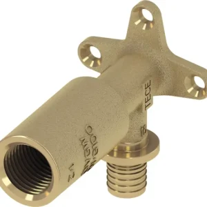 TECEflex muurplaat lang silicium brons 16 mm x Rp 1/2″ Hoge Kwaliteit