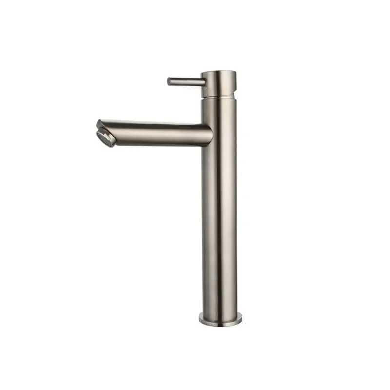 Saniful Wastafelmengkraan Gun Metal opbouw hoog 30cm Uitverkoop