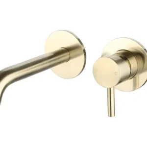 Saniful Wastafelmengkraan rond inbouw Goud Geborsteld Alleen Vandaag
