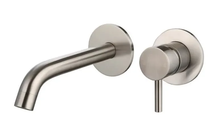 Saniful Wastafelmengkraan rond inbouw Gun Metal Koop Online
