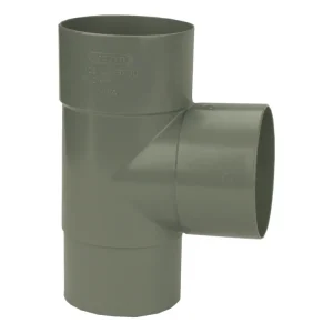 Tijdelijk Beschikbaar PVC HWA T-Stuk 90° grijs 80 M/VS