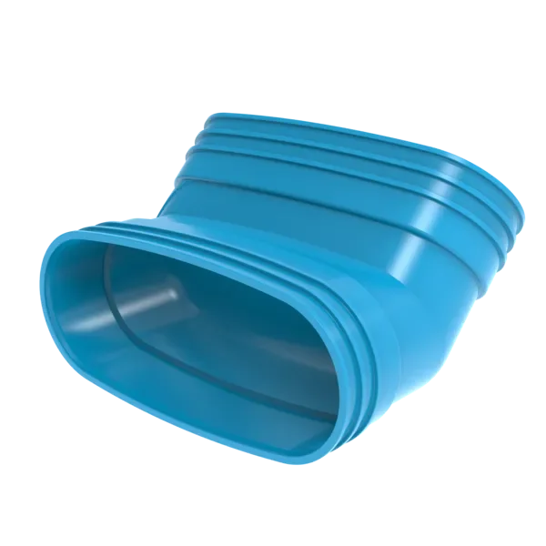 Wavin Ventiza Staande Bocht 45° 195x80M/M Veilige Betaling