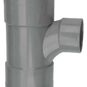 Merkproduct PVC Lijm Stroom T-Stuk 90° grijs 125X110 3M