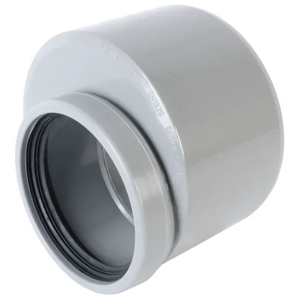 Veilige Betaling PVC Manchet Inzetverloop grijs 125×110 SN4 S/M