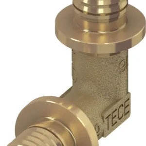 Koop Online TECEflex knie 90° standaard messing 16 mm x 16 mm