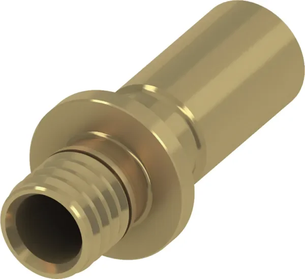 TECEflex knelfitting standaard messing 16 mm x 12 mm Cu Gecertificeerd