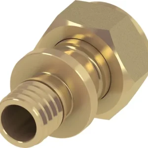 Uitverkoop TECEflex draadfitting vlakke dichting standaard messing 16 mm x 3/4″