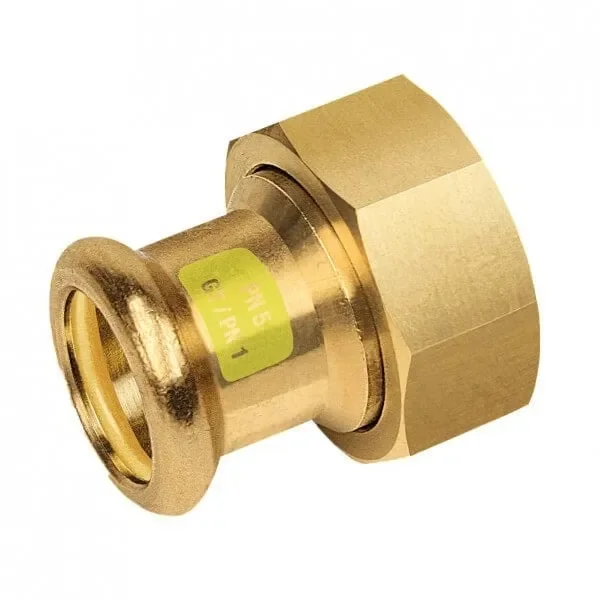 Betaalbaar BONFIX M-press roodkoper gas 2-delige koppeling 7/8″ x 15 mm