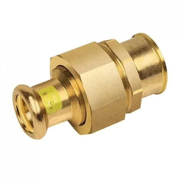 Fabrieksprijs BONFIX M-press roodkoper gas 3-delige koppeling 1/2″ x 15 mm