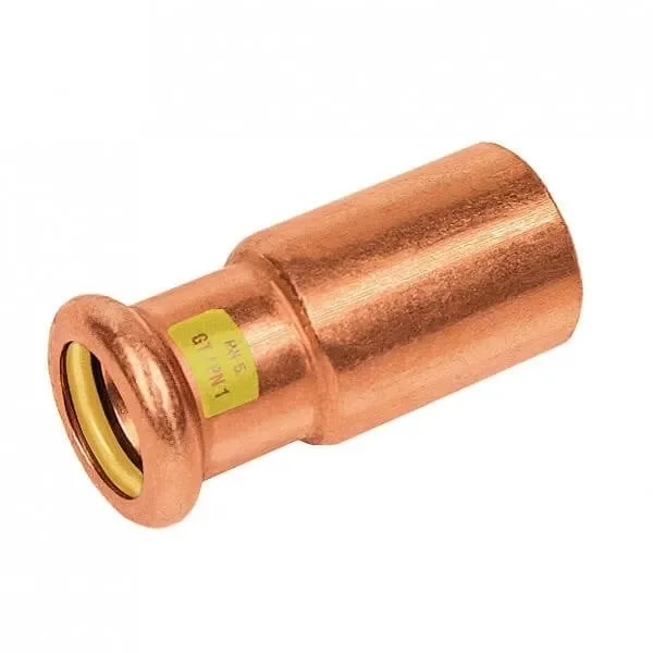 BONFIX M-press roodkoper gas insteekverloop 15 mm x 22 mm Bestseller