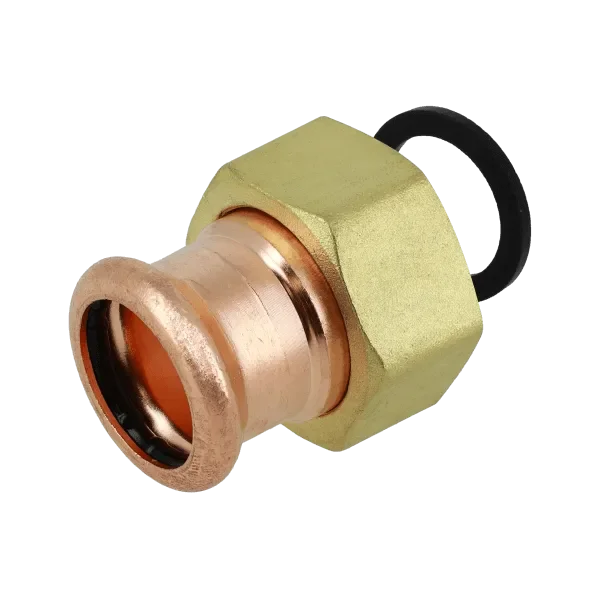 BONFIX M-press roodkoper water wartelkoppeling vlakke dichting 3/4” x 12 mm Populair