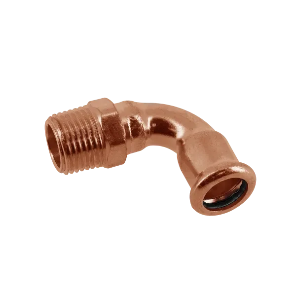 Bestseller BONFIX M-press roodkoper water kniekoppeling 3/8” x 12 mm