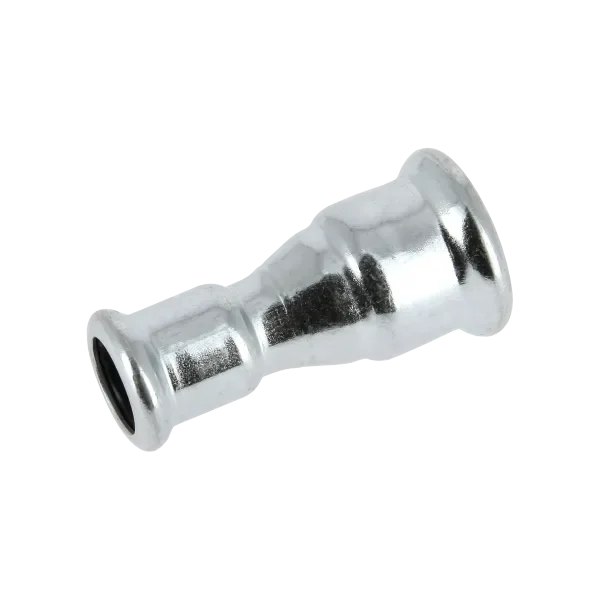 Tijdelijk Beschikbaar BONFIX M-press staalverzinkt rechte verloopkoppeling 15 x 12 mm