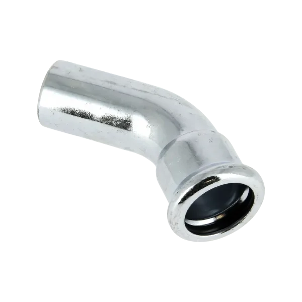 BONFIX M-press staalverzinkt insteekbocht 45 graden 12 x 12 mm Direct Verzonden