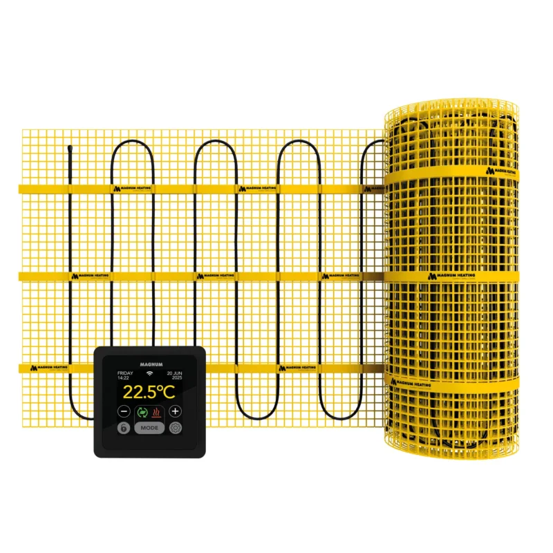 Weekendaanbieding MAGNUM Mat Set 2,25m2 – 338W + WiFi thermostaat zwart