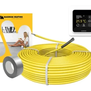 Shop Nu MAGNUM Cable Set 1250W + WiFi thermostaat zwart