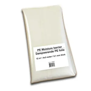 MAGNUM Dampwerende Folie 12m2 (4x3m x 0,1mm) Koopje