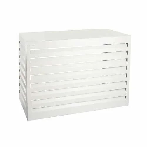Speciale Aanbieding Omkasting Medium wit aluminium gepoedercoat 800 x 1100 x 550 mm