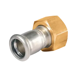 Must-Have BONFIX M-press RVS-water 2-del kop. 3/4″ bi.x15mm mess. moer