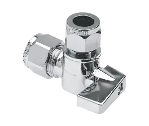 Fabrieksprijs BONFIX Minikogelkraan haaks knel 10×10 (chromen knop)