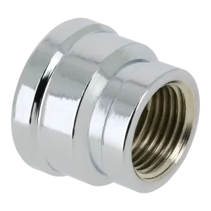 Populair BONFIX Draad verchroomde verloopsok 1/2″ bi.dr. x 3/8″ bi.