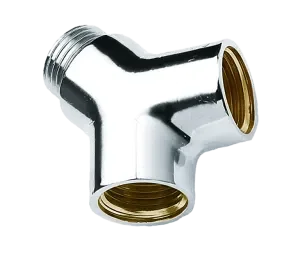 BONFIX Draad verchroomd Y-stuk 1/2″ bi. x 1/2″ bu. x 1/2 bi. Beperkte Voorraad