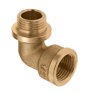 BONFIX Draad messing kniekoppeling 1/4″ bi.dr. x 1/4″ bu.dr. Seizoensaanbieding