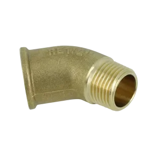 Hete Deal BONFIX Draad messing bocht 45° 1/2″ bi.dr. x bu.dr.