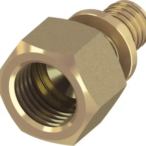 TECEflex schroefbus standaard messing 16 mm x 1/2″ binnendraad Veilige Betaling