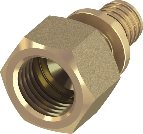 TECEflex schroefbus standaard messing 16 mm x 1/2″ binnendraad Veilige Betaling
