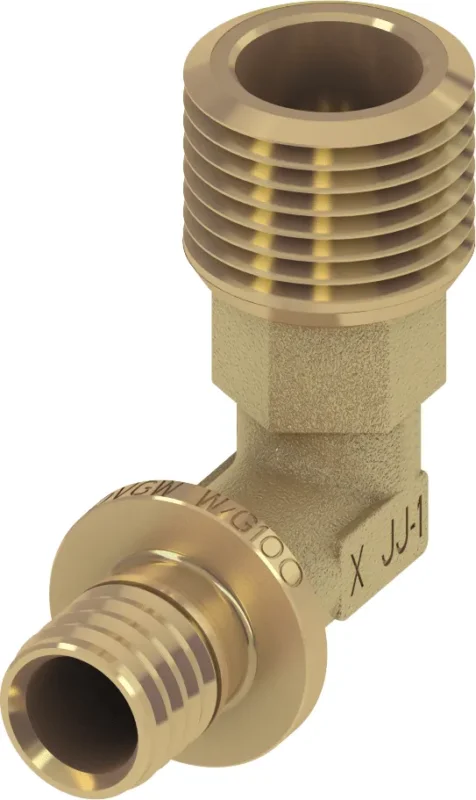 Goedkoop TECEflex puntstuk haaks silicium brons 16 mm x R 1/2″