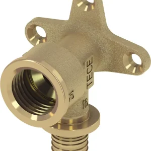 TECEflex muurplaat silicium brons 16 mm x Rp 1/2″ Veilige Betaling