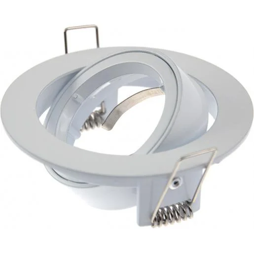Superprijs Macbright Inbouwspot 93mm 230V GU10 kantelbaar wit