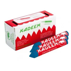 Populair Kadeem aftekenkrijt blauw doos a 12 stuks