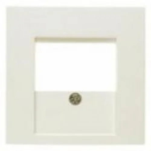Berker 10338912 centraalplaat luidsprekercontactdoos creme glanzend Beperkt Aanbod